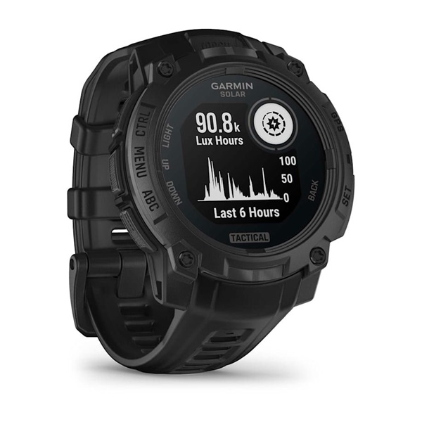 Garmin Instinct 3 Solar Tactical Edition (45mm) fekete okosóra
