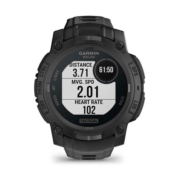 Garmin Instinct 3 Solar Tactical Edition (45mm) fekete okosóra