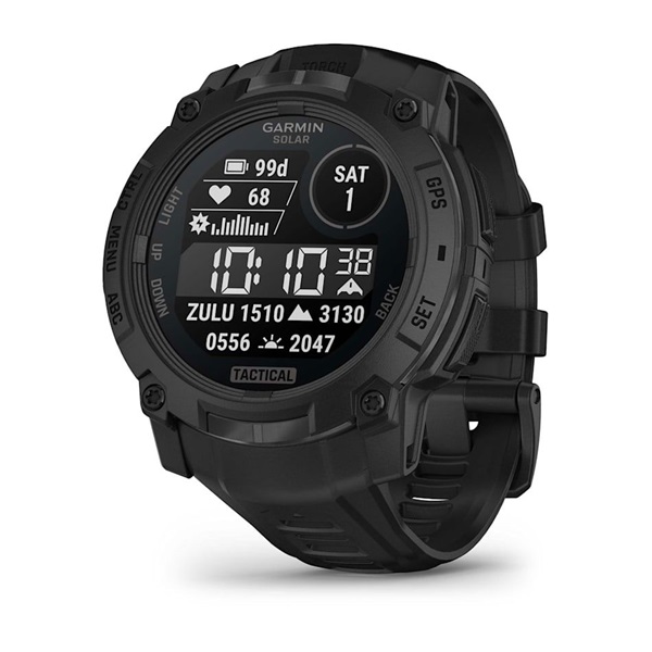 Garmin Instinct 3 Solar Tactical Edition (50mm) fekete okosóra