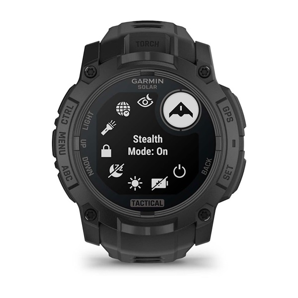 Garmin Instinct 3 Solar Tactical Edition (50mm) fekete okosóra