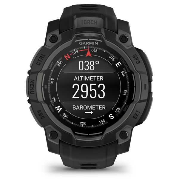 Garmin Instinct 3 45mm AMOLED fekete okosóra