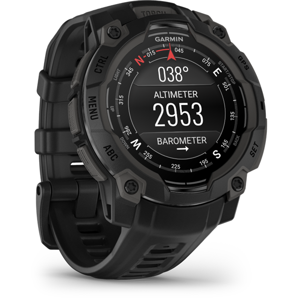 Garmin Instinct 3 45mm AMOLED fekete okosóra