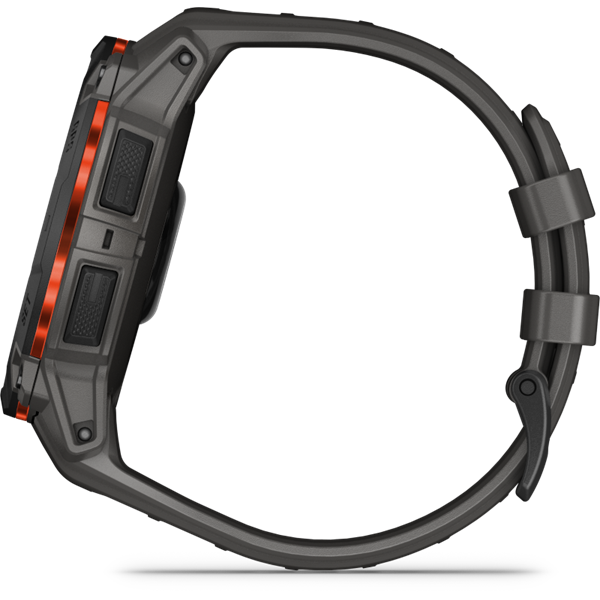 Garmin Instinct 3 50mm Solar fekete sötétszürke szíjjal okosóra