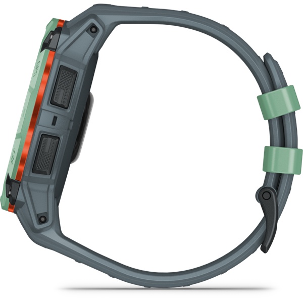 Garmin Instinct 3 50mm AMOLED fekete sötétszürke szíjjal okosóra