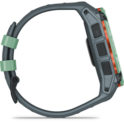 Garmin Instinct 3 50mm AMOLED fekete sötétszürke szíjjal okosóra