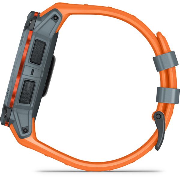 Garmin Instinct 3 50mm Solar szürke narancs szíjjal okosóra