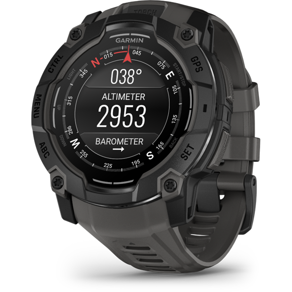 Garmin Instinct 3 50mm AMOLED tropic szürke szíjjal okosóra