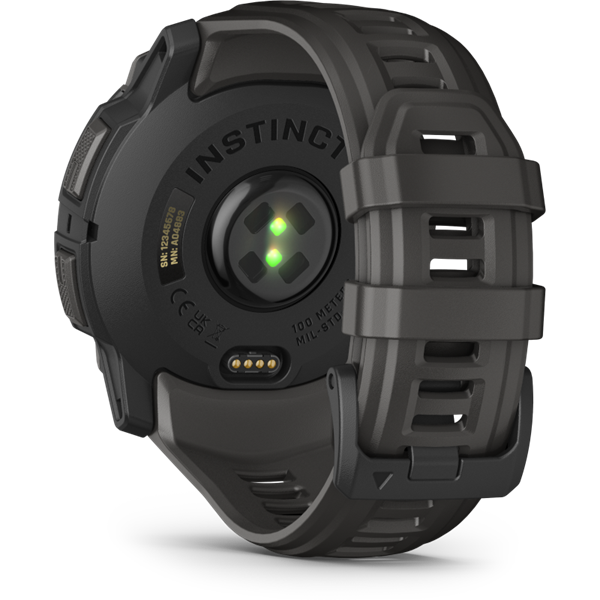 Garmin Instinct 3 50mm AMOLED tropic szürke szíjjal okosóra