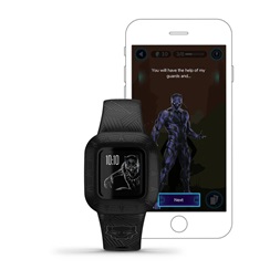 Garmin vivofit jr. 3 Fekete Párduc állítható szíjjal okosóra (Újracsomagolt)