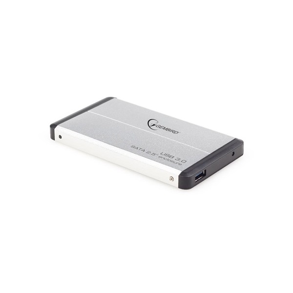 Gembird 2.5" USB3.0 SATA külső ház aluminium