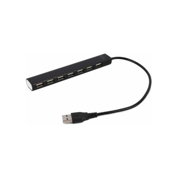 Gembird 7-portos USB2.0 hub fekete