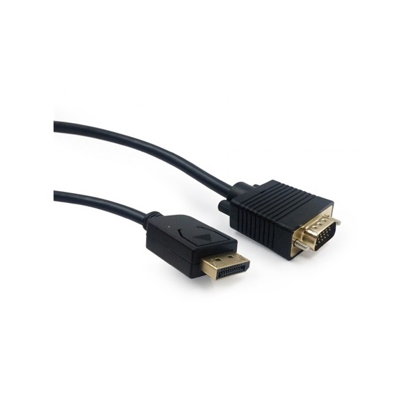 Gembird Displayport -> VGA M/M video jelkábel 1.8m fekete