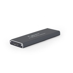 Gembird EE2280-U3C-01 USB 3.0 M2 fekete ház