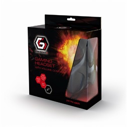 Gembird GHS-04 fejhallgató headset fekete