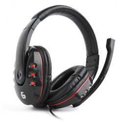Gembird GHS-402 2.0 gaming headset fekete