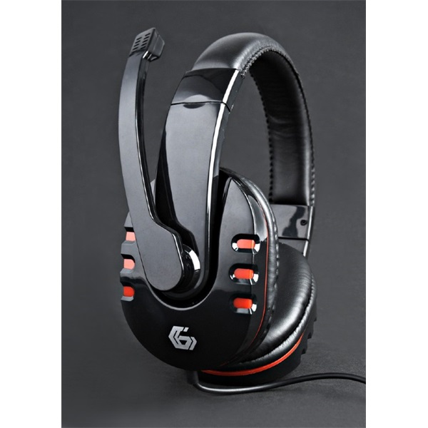 Gembird GHS-402 2.0 gaming headset fekete
