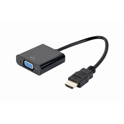 Gembird HDMI v1.4 - VGA adapter fekete