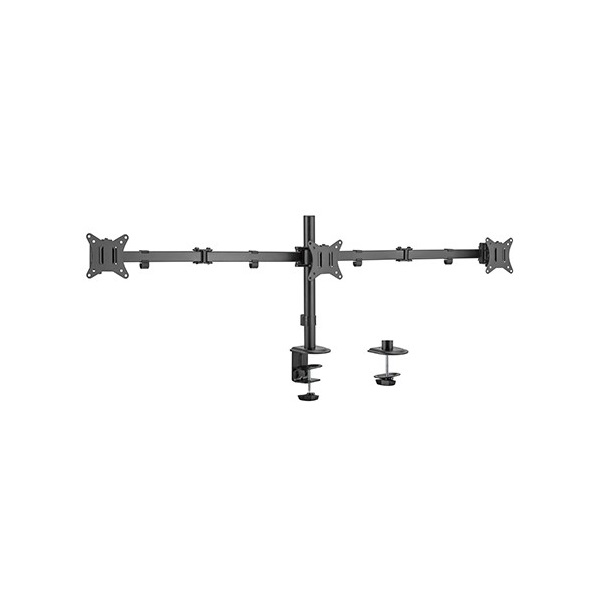 Gembird MA-D3-01 17"-27" fekete asztali monitor tartó