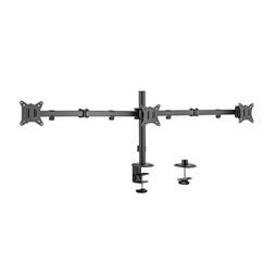 Gembird MA-D3-01 17"-27" fekete asztali monitor tartó