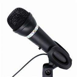 Gembird MIC-D-04 Condenser fekete mikrofon