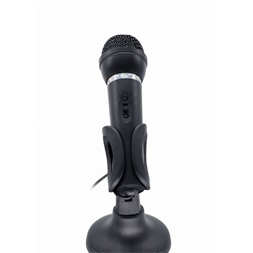 Gembird MIC-D-04 Condenser fekete mikrofon