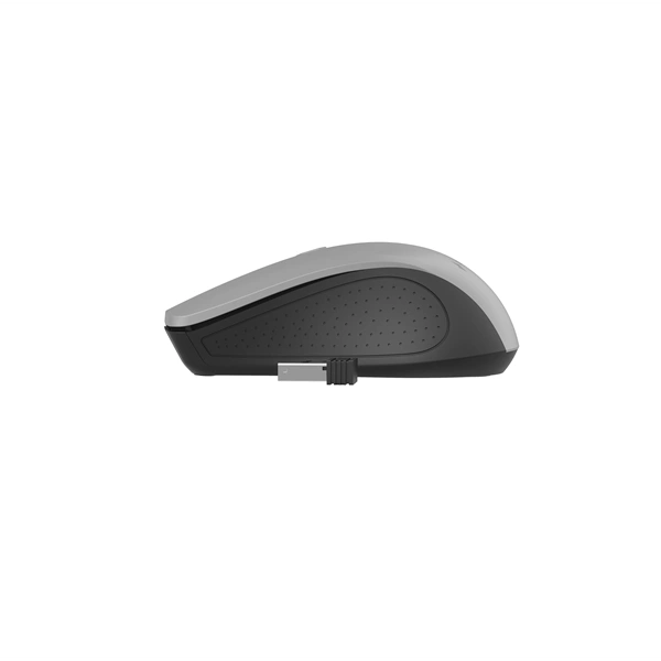 Gembird MUSW-4B-04-BG optikai vezeték nélküli egér fekete-szürke