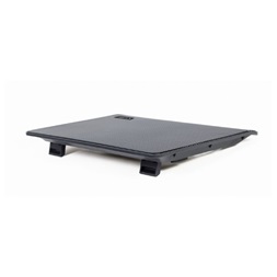 Gembird NBS-2F15-05 fekete notebook hűtő állvány