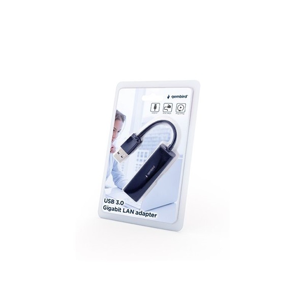 Gembird NIC-U3-02 USB 3.0 - Gigabit LAN adapter