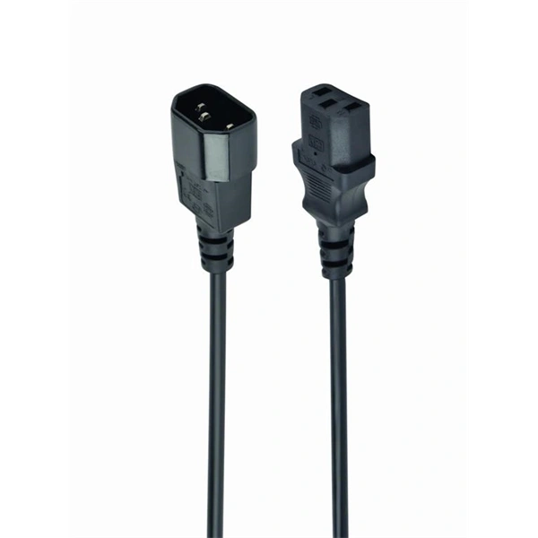 Gembird PC-189-VDE-3M C14 - C13 M/F 3m fekete tápkábel