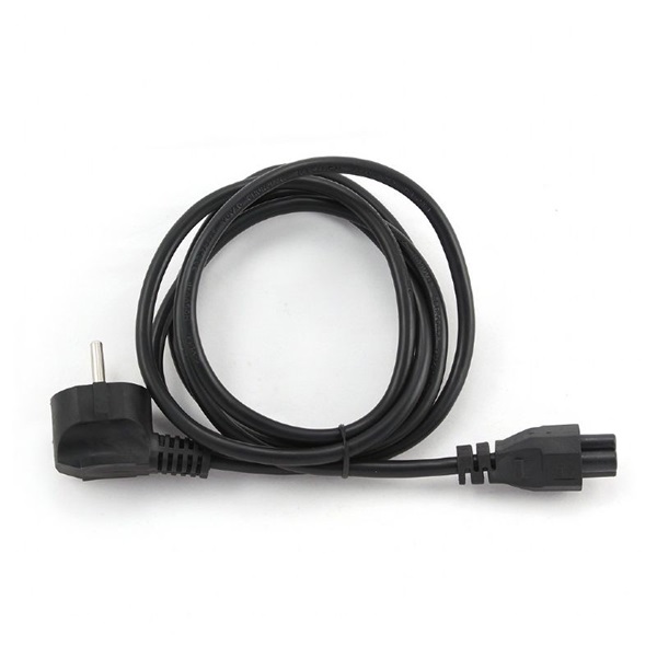 Gembird PC-186-ML12-3M 3m C5 fekete tápkábel