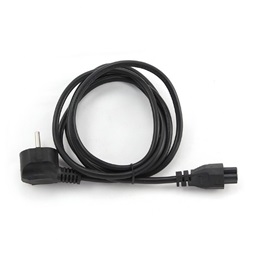 Gembird PC-186-ML12-3M 3m C5 fekete tápkábel