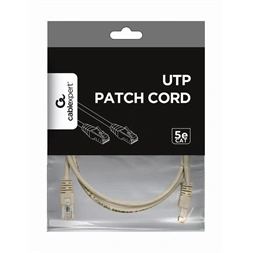 Gembird PP12-1M RJ45 CAT5e UTP M/M 1m szürke adatkábel