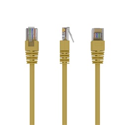 Gembird PP12-2M/Y 2m RJ45 CAT5e UTP M/M sárga kábel