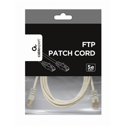 Gembird PP22-2M FTP Cat5e 2m szürke patch kábel