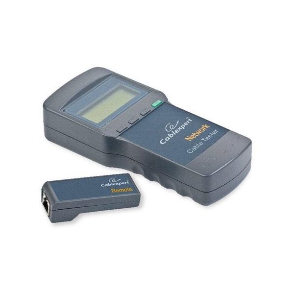 Gembird RJ11, RJ45 kábelteszter szürke