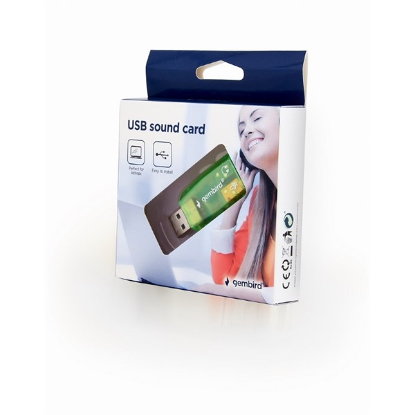 Gembird Virtus USB-A hangkártya