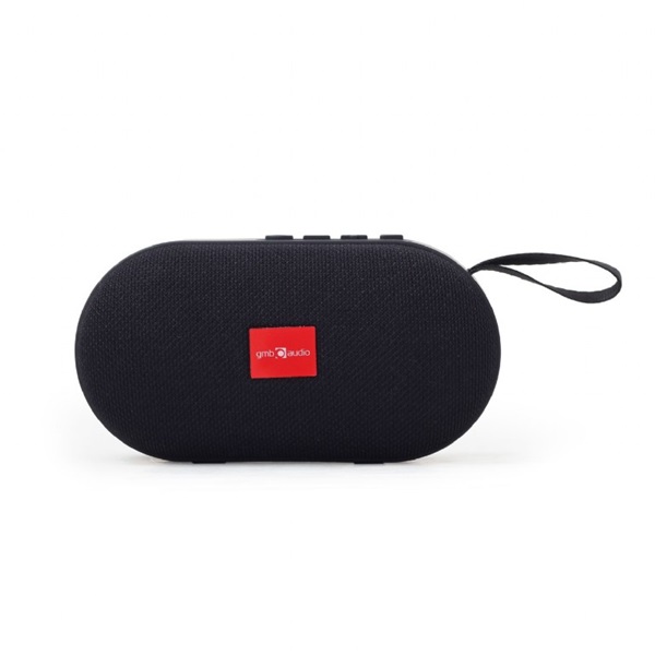 Gembird portable Bluetooth speaker, 3W, micro SD, USB fekete