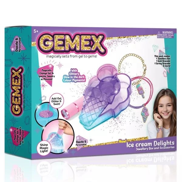 Gemex - Jégkrém finomságok ékszerkészítő szett