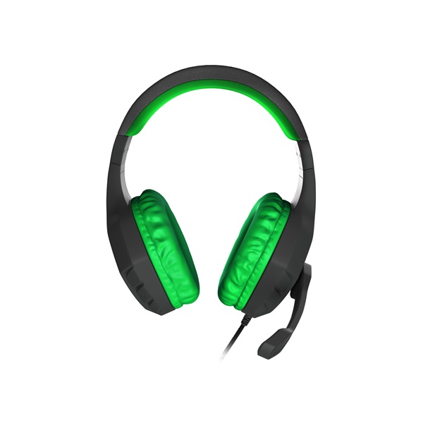 Genesis NSG-0903 Argon 200 2.0 zöld-fekete gamer headset