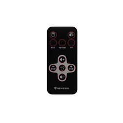 Genesis NCS-1772 HELIUM 800BT 2.1 60W Gamer hangfal, bluetooth, fekete