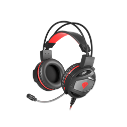 Genesis NSG-0943 Neon 350 fekete-piros gamer headset