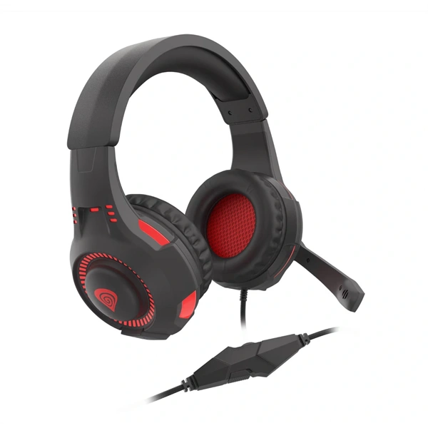 Genesis NSG-1992 Radon 210 7.1 USB fekete-piros gamer headset