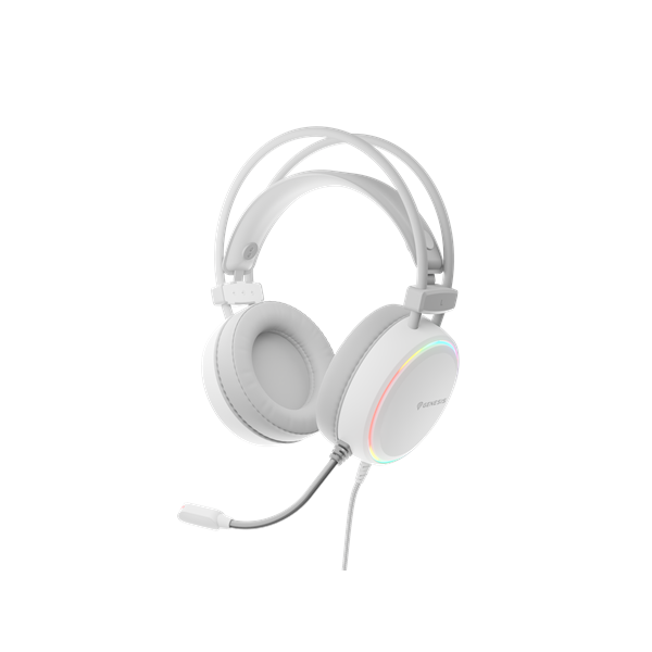 Genesis NSG-2093 Neon 613 RGB fehér gamer headset