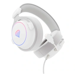 Genesis NSG-2170 Neon 764 RGB USB fehér gamer headset