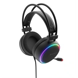 Genesis NSG-2307 Neon 613 G2 RGB USB fekete gamer headset