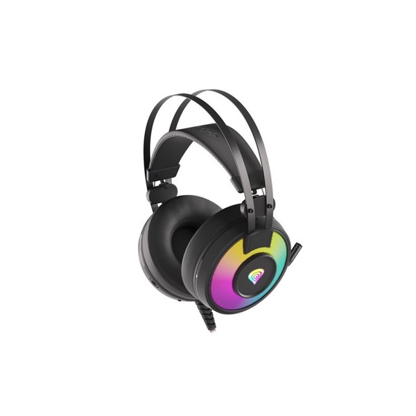 Genesis NSG-1656 Neon 600 RGB fekete gamer headset