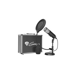 Genesis NGM-1241 Radium 600 stúdió mikrofon, fekete