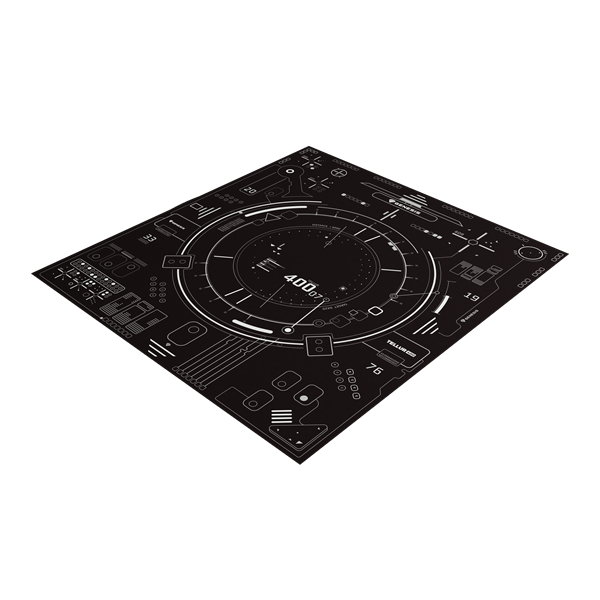Genesis NDG-2065 Tellur 400 110x110 cm Protective gamer szőnyeg