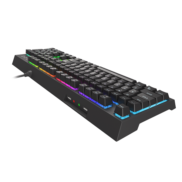 Genesis NKG-1645 Thor 210 RGB Gamer billentyuzet, US kiosztás
