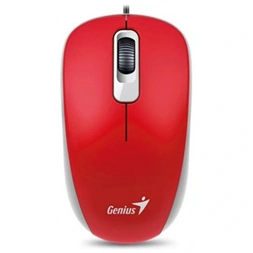 Genius DX-110 USB piros-fekete egér